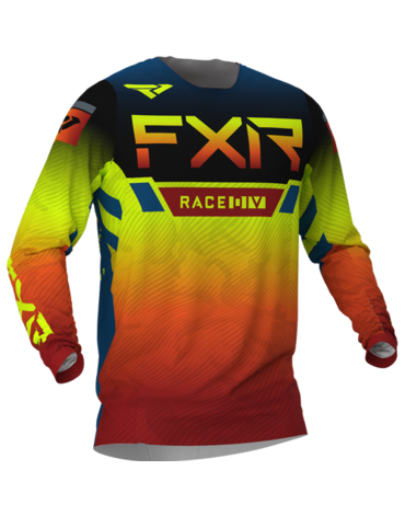 Джерси FXR HELIUM LE MX, Slate Black Hi Vis Rust