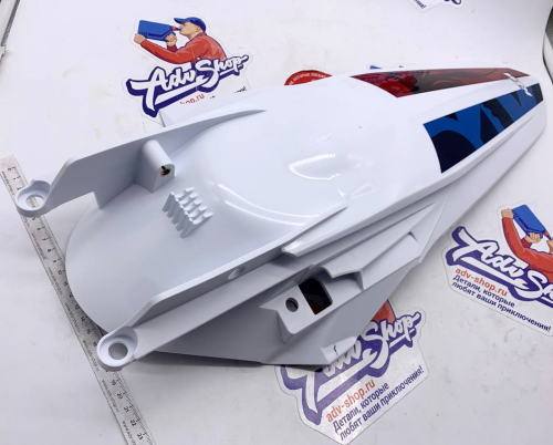 KTM Крыло заднее белое с графикой EXC EXCF SixDays France 250 500 23 ( 79708013000ABH ) - фото 3