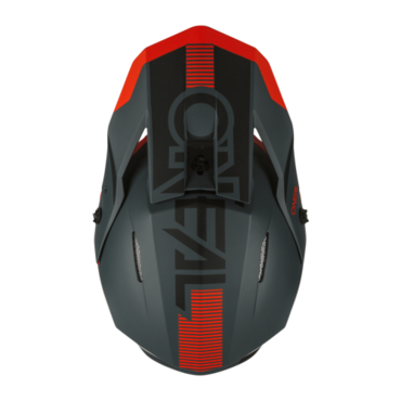 Oneal Шлем кроссовый 3Series Vertical Черный Красный - миниатюра 3