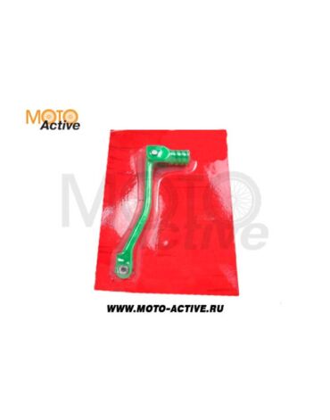 Рычаг переключения передач алюминиевый SM PARTS зеленый