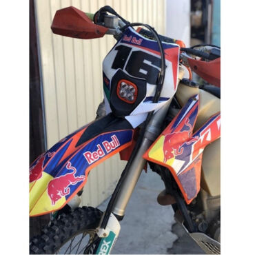 Светодиодная фара KTM EXC (2009 2013), Чёрный (Комплект для установки) - миниатюра 3