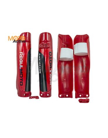 Защита передних амортизаторов Holeshot Red edition