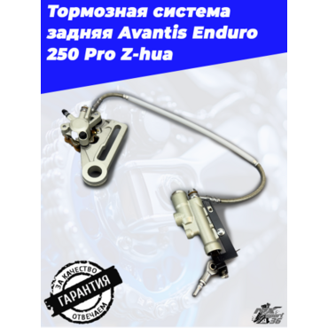 Тормозная система в сборе задняя Avantis Enduro 250 250 Pro Z hua - миниатюра 2