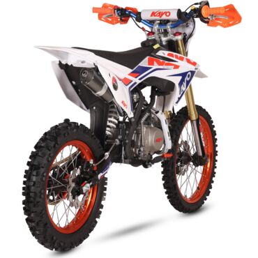 Питбайк KAYO BIG MINI LUX K125EM 19 16 TT 26 (механ. сцепл., эл. стартер) - миниатюра 4