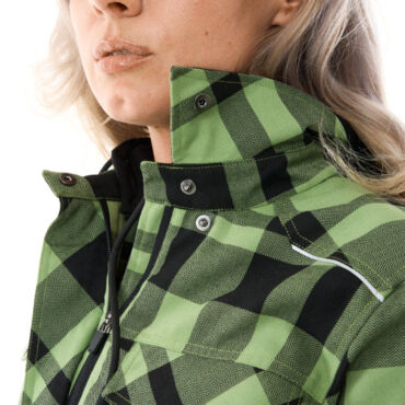 Dragonfly Моторубашка Streetfighter Woman Green с защитой 2025 - миниатюра 13