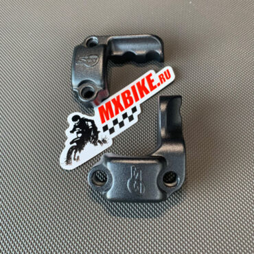 Зажимы машинок сцепления и тормоза с защитой черные Brembo S3 MC Clamps - миниатюра 1