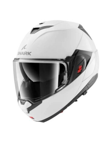 Shark Мотошлем Oxo Blank White Glossy
