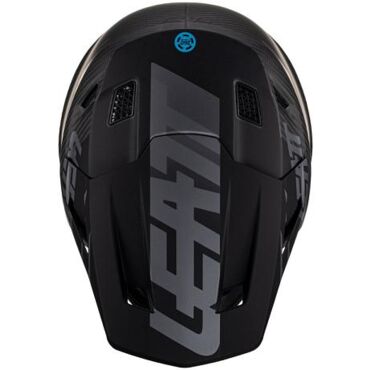 Мотошлем Leatt Moto 9.5 Carbon Helmet Kit V24 Black - миниатюра 5