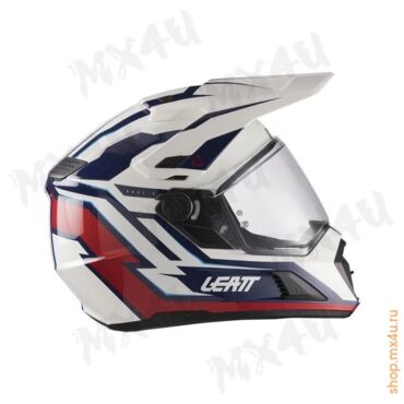Кроссовый шлем ADV 7.5 Royal Blue Red V26 - миниатюра 4