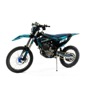 Мотоцикл кроссовый Motoland XT 250 ST 21 18 (172FMM 4V) синий - миниатюра 1