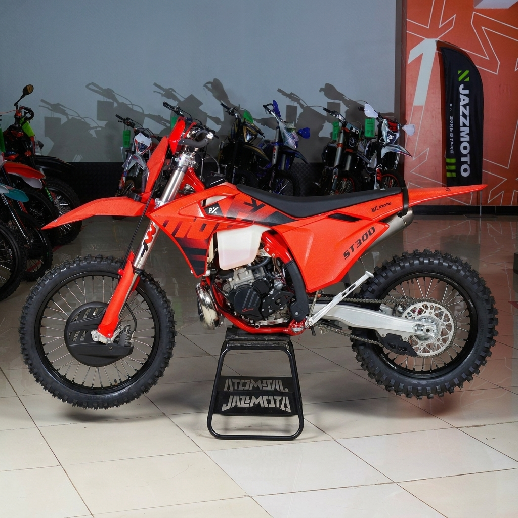 Мотоцикл кроссовый FX MOTO ST300 2Т с прогрессией 21 18 Красный