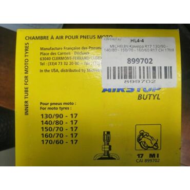 MICHELIN Камера R17  130 90 - 140 80 - 150 70 - 160 60 R17  CH 17MI // 899702 - миниатюра 2