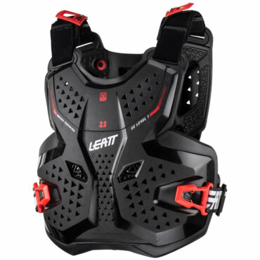 Leatt Защитный панцирь подростковый Chest Protector 3.5 Junior V26 Black - миниатюра 2