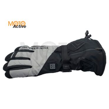 Перчатки зимние (с подогревом) Rockbros S304 Gray Black - миниатюра 3