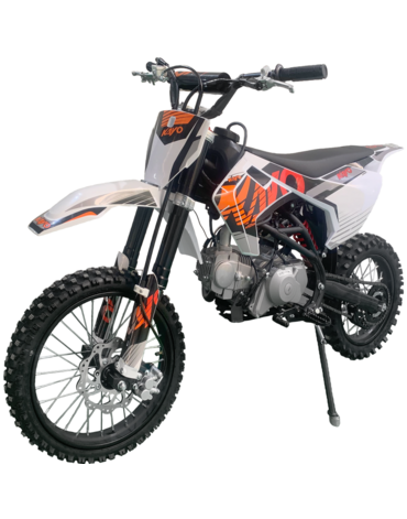 Питбайк KAYO M125EM 17 14  (механ. сцепл., эл. стартер 2025 г.)