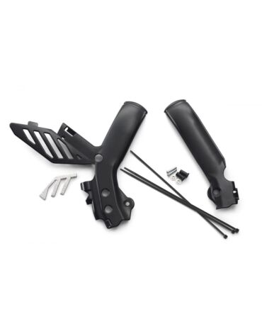 Щитки защитные на раму Черные KTM EXC 12 14 SX 11 14