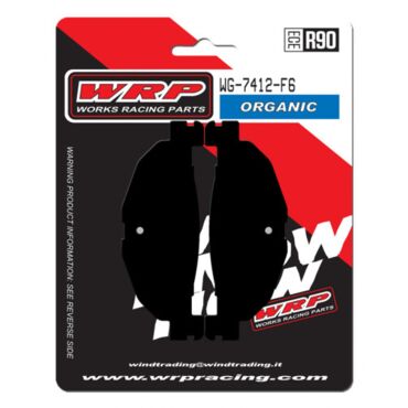 Тормозные колодки WRP WG 7412 F6 (LMP412 ST / FDB2200 / FA408) - миниатюра 1