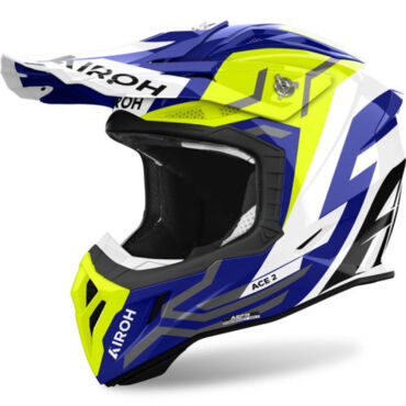 Airoh Шлем Aviator Ace 2 Ground Yellow Gloss - миниатюра 3