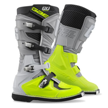 Gaerne Мотоботы детские женские GXJ Grey Yellow Fluo - миниатюра 3