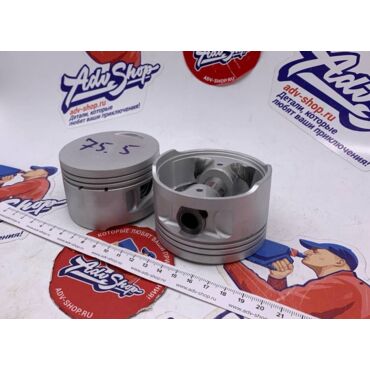 ADVS PISTON FULL KIT комплект поршней с кольцами, пальцами, стопорами  +0,50 (второй ремонт) XL600 87 99 ( комплект 2 шт ) - миниатюра 2