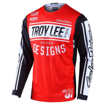 Мотоджерси Troy Lee Designs GP Jersey Race 81, red (XXL, Взрослая  Кросс эндуро) - миниатюра 1
