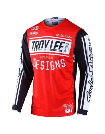 Мотоджерси Troy Lee Designs GP Jersey Race 81, red (XXL, Взрослая  Кросс эндуро)