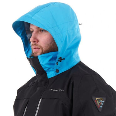 Dragonfly  Мембранная куртка Quad Pro Black - Blue 2023 - миниатюра 5