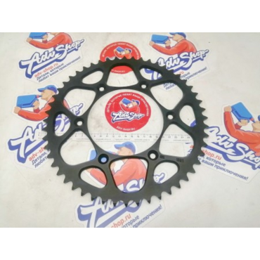 KTM Rear sprocket BLACK 47Z звезда ведомая 47 зубов алюминий ( черный ) SX / EXC 96-> ( 7771015104730 ) - миниатюра 1