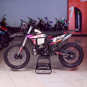 Мотоцикл эндуро Darex 300 2T черно красный 21 18 - миниатюра 1