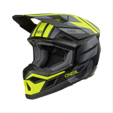 Oneal Кроссовый шлем 3Series Ride V.25 черный желтый - миниатюра 4