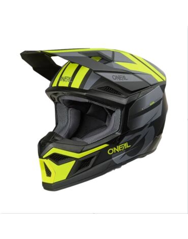 Oneal Кроссовый шлем 3Series Ride V.25 черный желтый