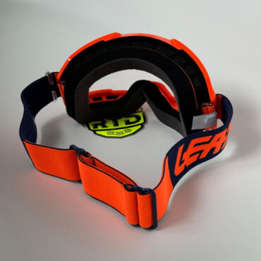 Очки для мотокросса Leatt Vizion 2.5 Orange (Прозрачная линза 90% светопропускаемость) - миниатюра 1