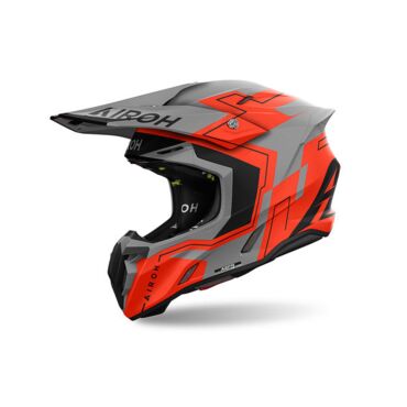 Шлем кроссовый Airoh Twist 3 Dizzy, orange fluo matt (XL, Взрослая  Кросс эндуро) - миниатюра 2