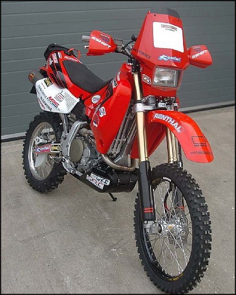 RallyPro Раллийный обтекатель XR 250 400 600 DRZ (Красный)