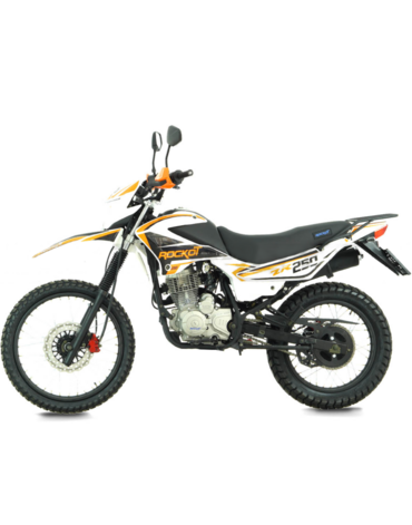Мотоцикл эндуро ROCKOT ZR250 (белый оранжевый)
