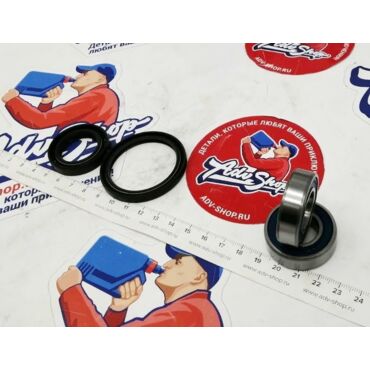 AllBalls РК подшипники сальники передней ступицы XR650L (93 18) XR400R (96 04) XR600R (93 00)  XR650R (00 07) - миниатюра 1