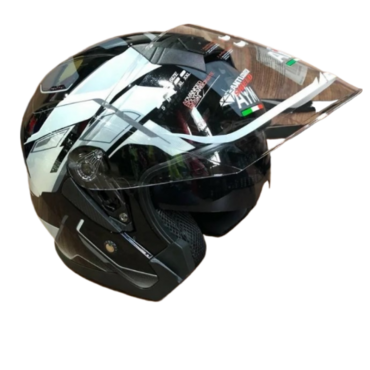 AiM Шлем JK526 Grey Black - миниатюра 2