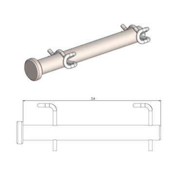 Штифт переднего супорта KTM SX85 (2021 2025), Husqvarna TC85 (2021 2025), GasGas MC85 (2021 2025) - миниатюра 1
