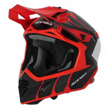 Acerbis Шлем кроссовый X Track 22 06 Black Red - миниатюра 3