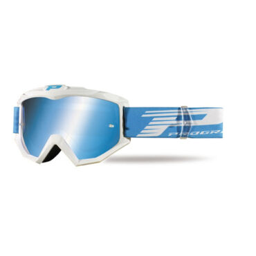 Очки Progrip Atzaki 3201 FL White Multilayer Mirror Blue Lens (синяя зеркальная линза 3253C) - миниатюра 2