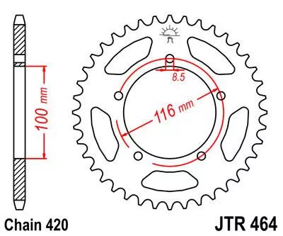 Звезда ведомая JTR464