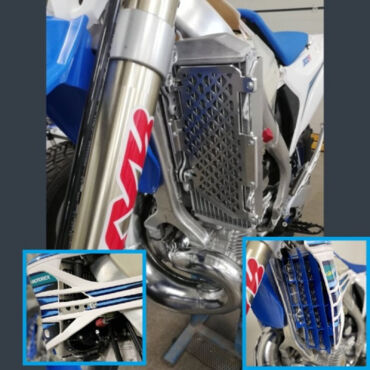 Защита радиаторов P tech TM Racing EN MX 250, 300 [2019 2024] - миниатюра 1