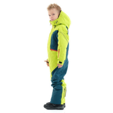 Dragonfly Зимний утепленный комбинезон Junior Gravity Olive - Dark Ocean 2023 - миниатюра 8