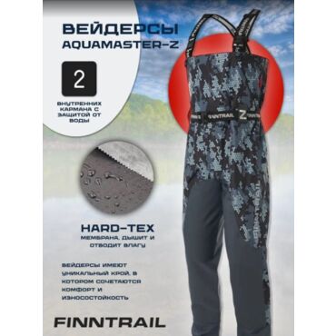 Finntrail Вейдерсы Aquamaster Z 1527 Camo Grey - миниатюра 6