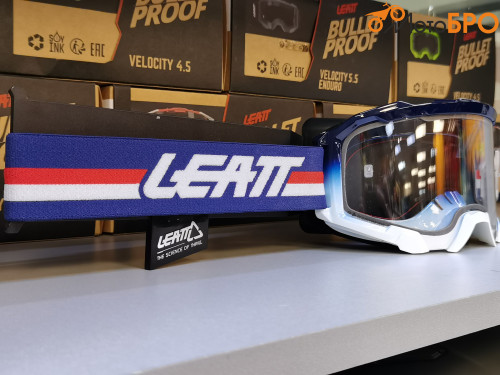Очки Leatt Velocity 4.5 Royal Clear 83% - фото 3