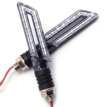 Поворотники LED CH 1033 светодиодные черные - миниатюра 1