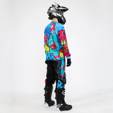 Grom Джерси + штаны Fatbear Limeblue - миниатюра 2
