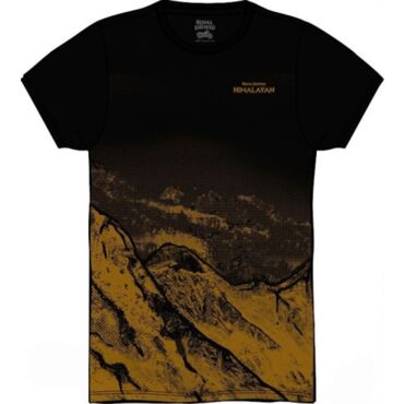 Футболка HIMALAYAN RANGE K1G T SHIRT BLACK, размер 2XL - миниатюра 1
