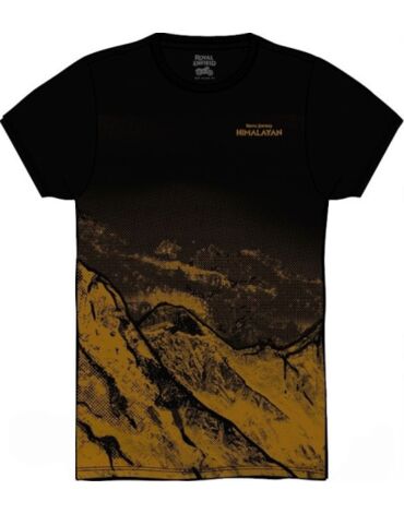 Футболка HIMALAYAN RANGE K1G T SHIRT BLACK , размер XL