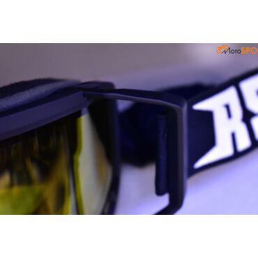 Очки зимние RSX Blizzard Winter, черный черный; двойная желтая линза - миниатюра 5